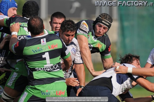 2011-10-02 Rugby Grande Milano-CUS Verona Rugby 098